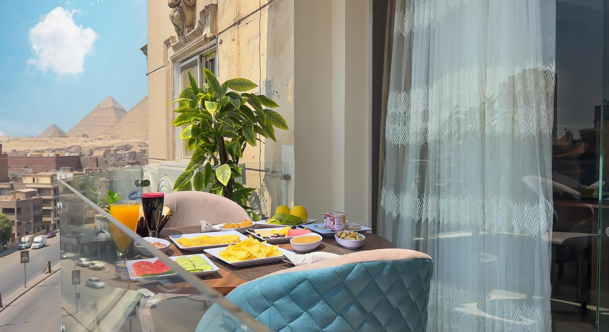 Nazlet el-Sîsi Imperial Pyramids Heights View Bed & Breakfast エクステリア 写真