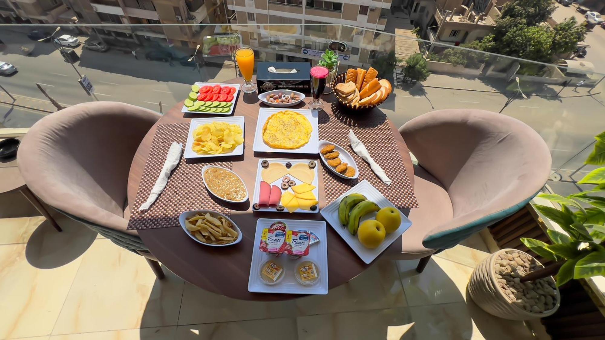 Nazlet el-Sîsi Imperial Pyramids Heights View Bed & Breakfast エクステリア 写真